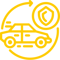 Premium car protection service icon, Zenith PPF Atlanta