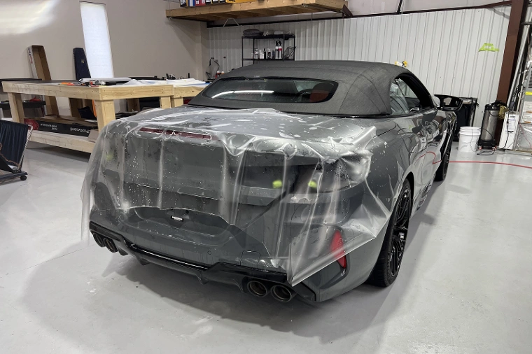 Paint protection film installation at Zenith PPF Cumming GA