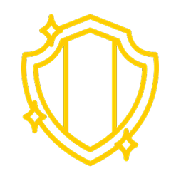 Car paint protection shield icon, Zenith PPF